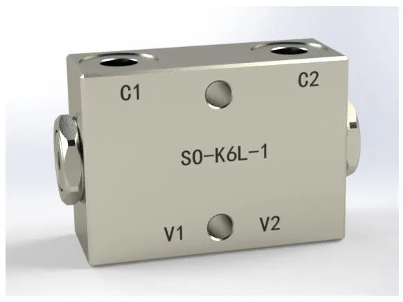 Hydraulic Lock Double Pilot Operated Check Valve
